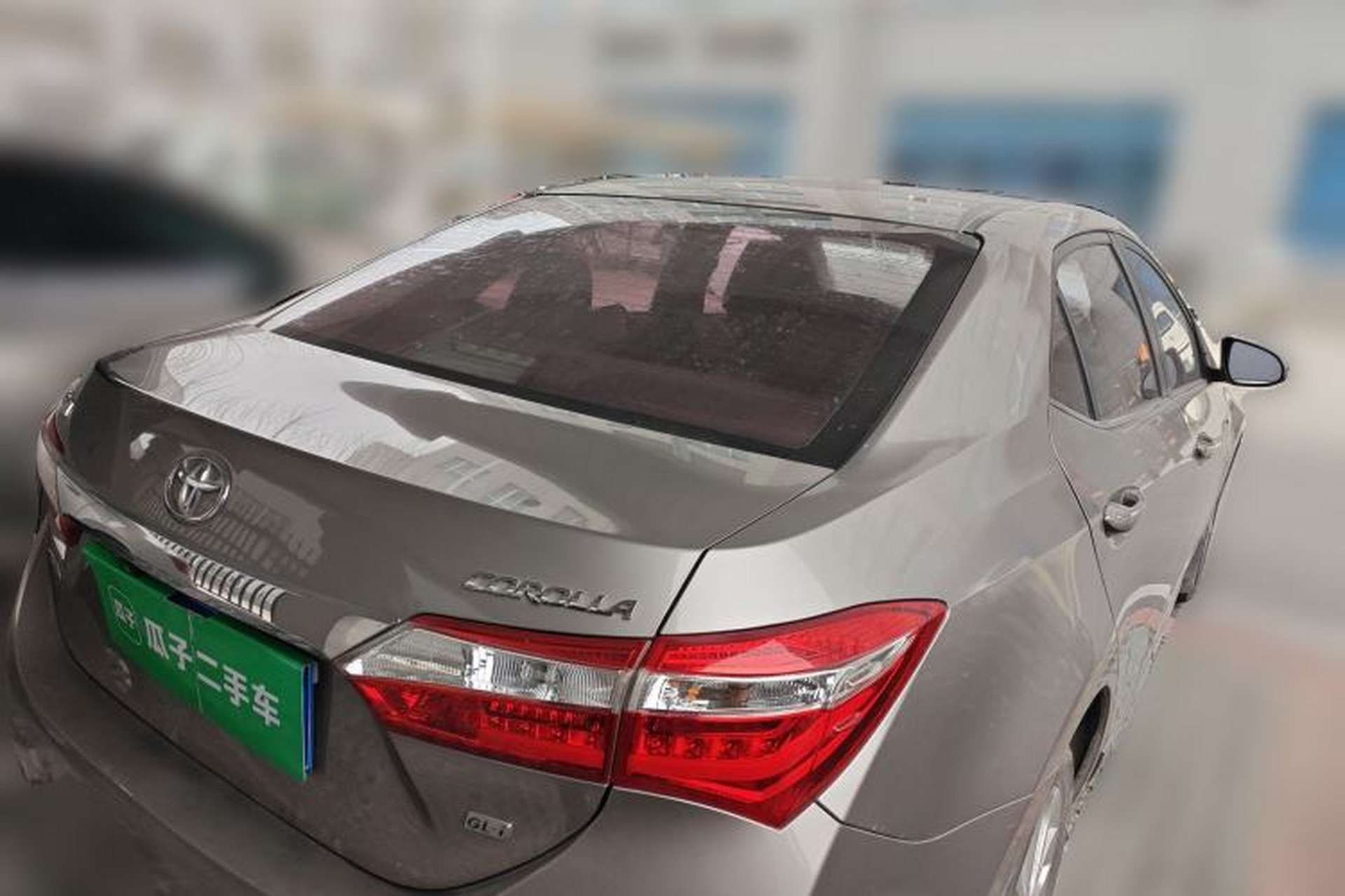 Used Toyota Corolla 2016 1.6L CVT GL-i Cool Edition Rear Right 45 Deg