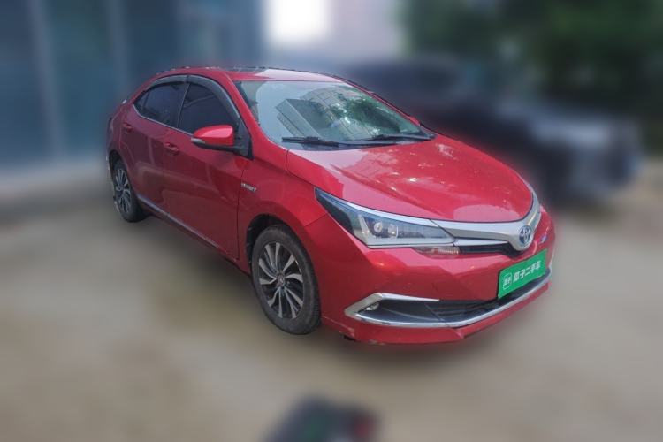 Used Toyota Corolla 2016 Dual-Engine 1.8L E-CVT Elite Edition Front Right 45 Deg