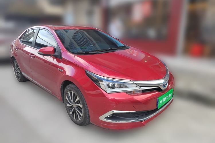 Used Toyota Corolla 2016 Dual-Engine 1.8L E-CVT Elite Edition Front Right 45 Deg
