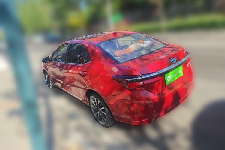 Used Toyota Corolla 2016 Dual-Engine 1.8L E-CVT Elite Edition Rear Left 45 Deg