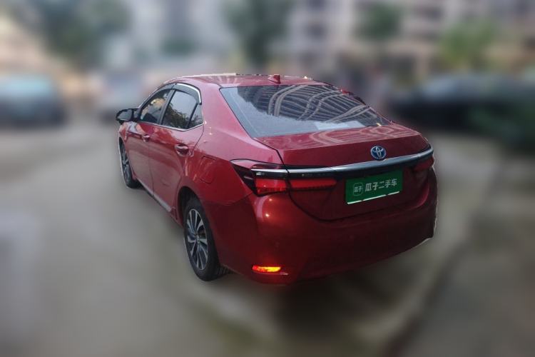 Used Toyota Corolla 2016 Dual-Engine 1.8L E-CVT Elite Edition Rear Left 45 Deg