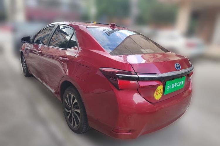 Used Toyota Corolla 2016 Dual-Engine 1.8L E-CVT Elite Edition Rear Left 45 Deg