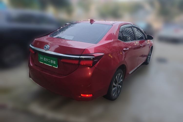 Used Toyota Corolla 2016 Dual-Engine 1.8L E-CVT Elite Edition Rear Right 45 Deg