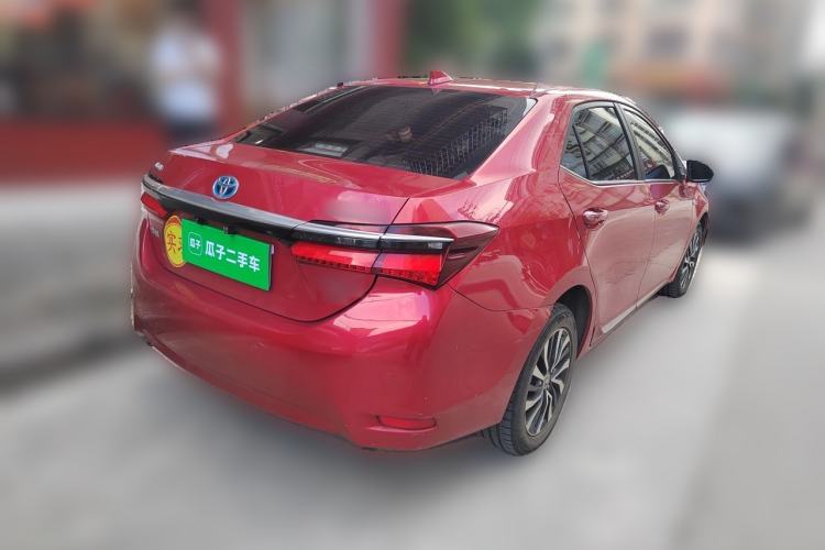 Used Toyota Corolla 2016 Dual-Engine 1.8L E-CVT Elite Edition Rear Right 45 Deg
