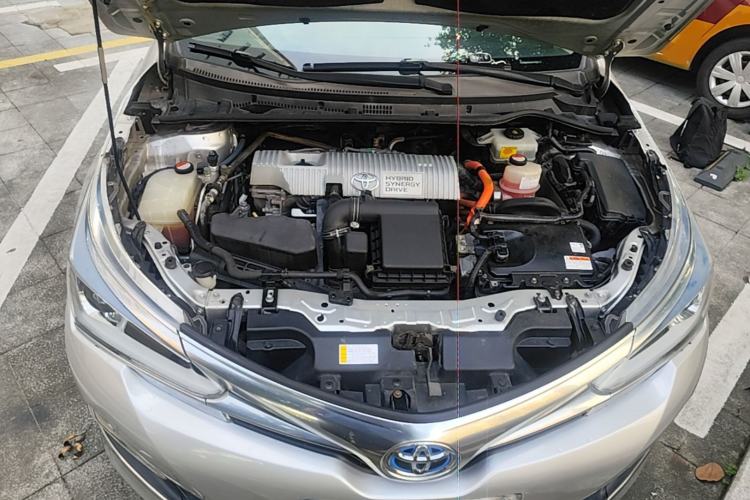 Used Toyota Corolla 2016 Dual-Engine 1.8L E-CVT Elite Edition Engine Bay