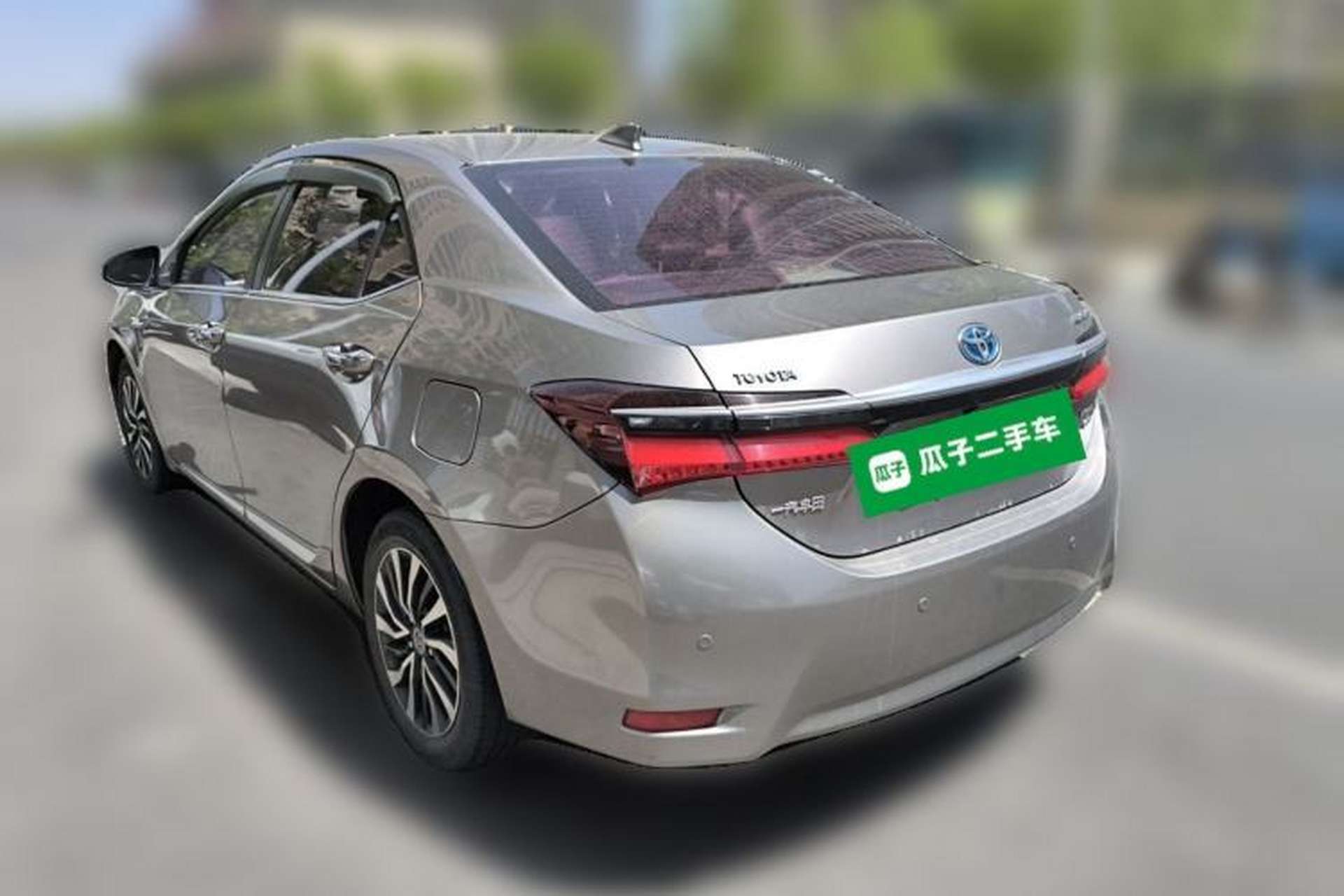 Used Toyota Corolla 2016 Dual-Engine 1.8L E-CVT Elite Edition Rear Left 45 Deg