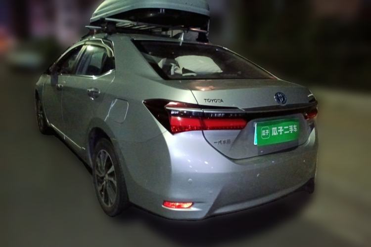 Used Toyota Corolla 2016 Dual-Engine 1.8L E-CVT Elite Edition Rear Left 45 Deg
