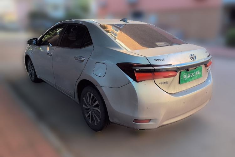 Used Toyota Corolla 2016 Dual-Engine 1.8L E-CVT Elite Edition Rear Left 45 Deg