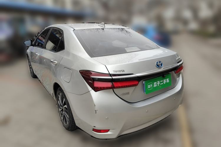 Used Toyota Corolla 2016 Dual-Engine 1.8L E-CVT Elite Edition Rear Left 45 Deg