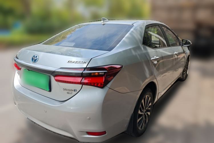Used Toyota Corolla 2016 Dual-Engine 1.8L E-CVT Elite Edition Rear Right 45 Deg