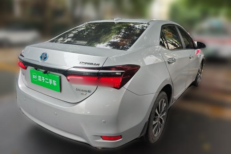 Used Toyota Corolla 2016 Dual-Engine 1.8L E-CVT Elite Edition Rear Right 45 Deg