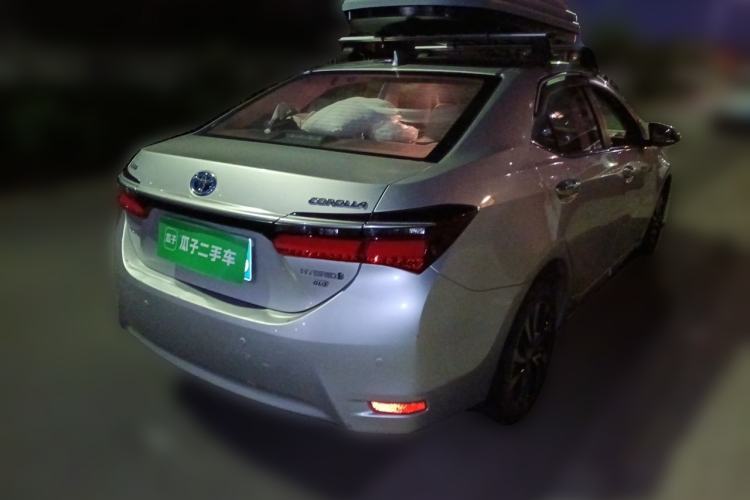 Used Toyota Corolla 2016 Dual-Engine 1.8L E-CVT Elite Edition Rear Right 45 Deg