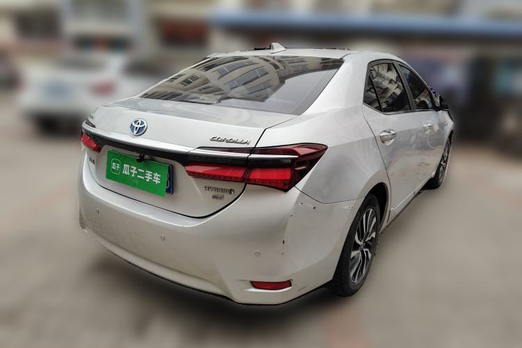 Used Toyota Corolla 2016 Dual-Engine 1.8L E-CVT Elite Edition Rear Right 45 Deg