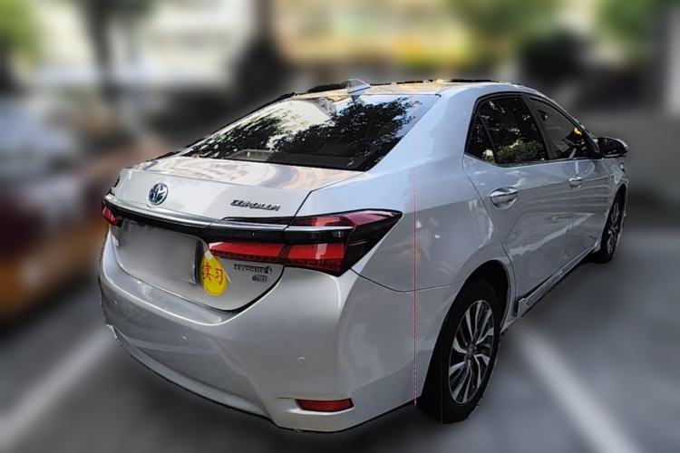 Used Toyota Corolla 2016 Dual-Engine 1.8L E-CVT Elite Edition Rear Right 45 Deg