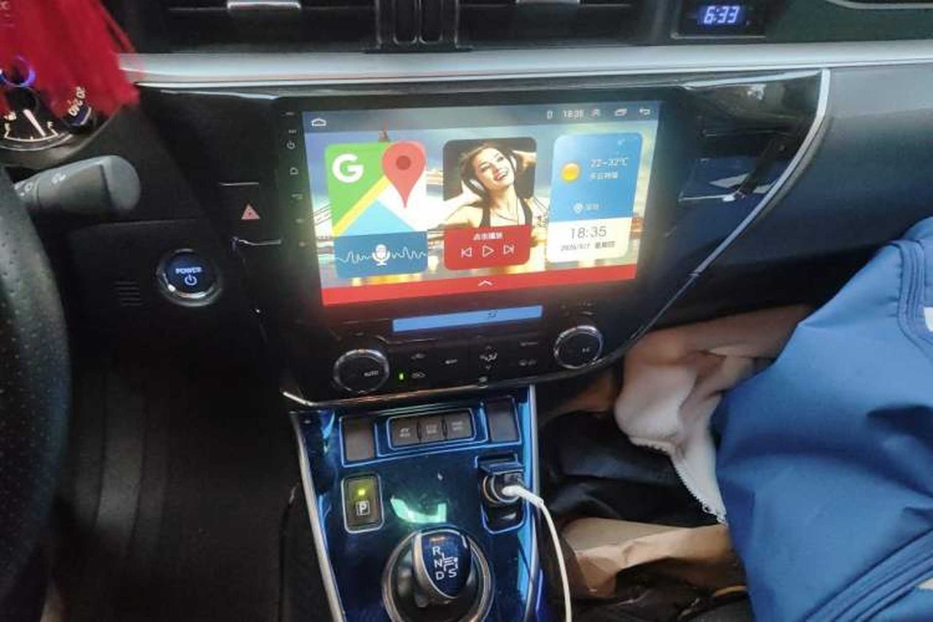 Used Toyota Corolla 2016 Dual-Engine 1.8L E-CVT Pioneer Edition Audio And AC Panel
