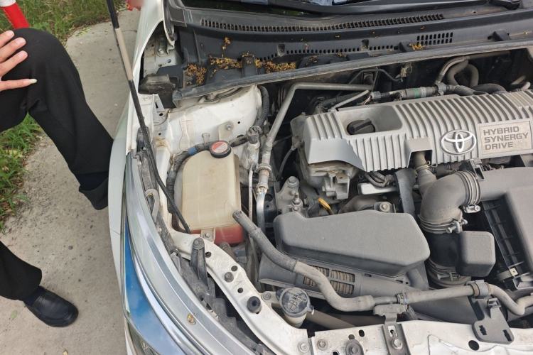 Used Toyota Corolla 2016 Dual-Engine 1.8L E-CVT Leading Edition Engine Bay Right
