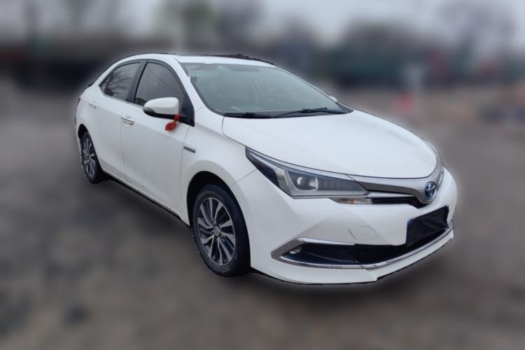 Used Toyota Corolla 2016 Dual-Engine 1.8L E-CVT Leading Edition Front Right 45 Deg