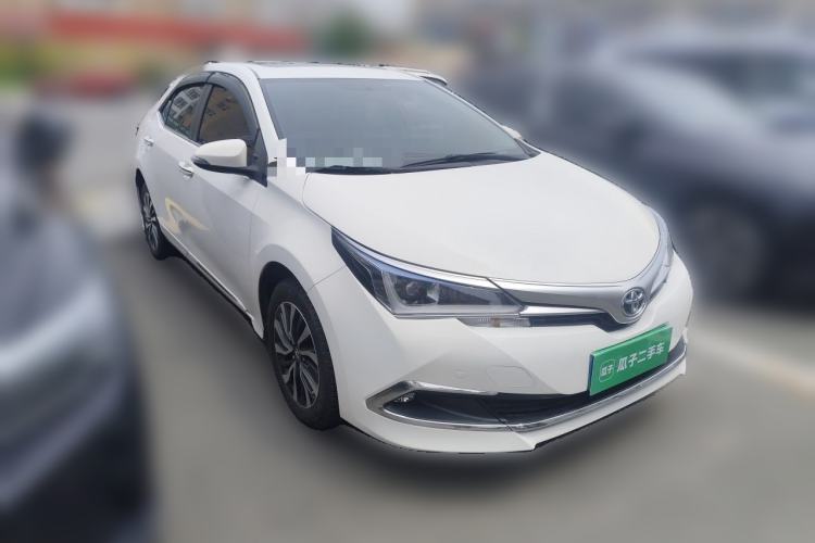 Used Toyota Corolla 2016 Dual-Engine 1.8L E-CVT Elite Edition Front Right 45 Deg