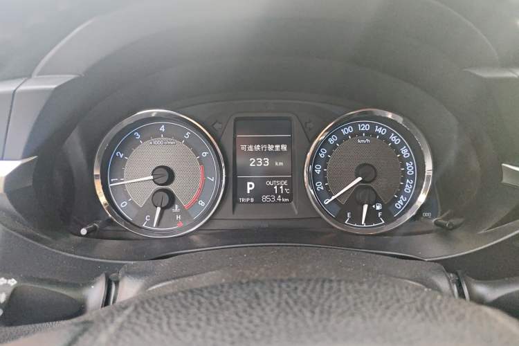 Used Toyota Corolla 2016 1.6L CVT GL-i Cool Edition Instrument Cluster