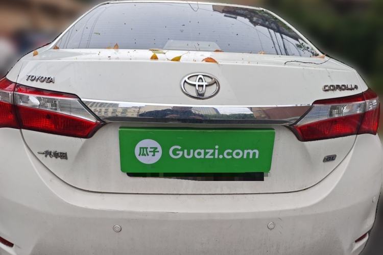 Used Toyota Corolla 2016 1.6L Manual GL-i Cool Edition Rear