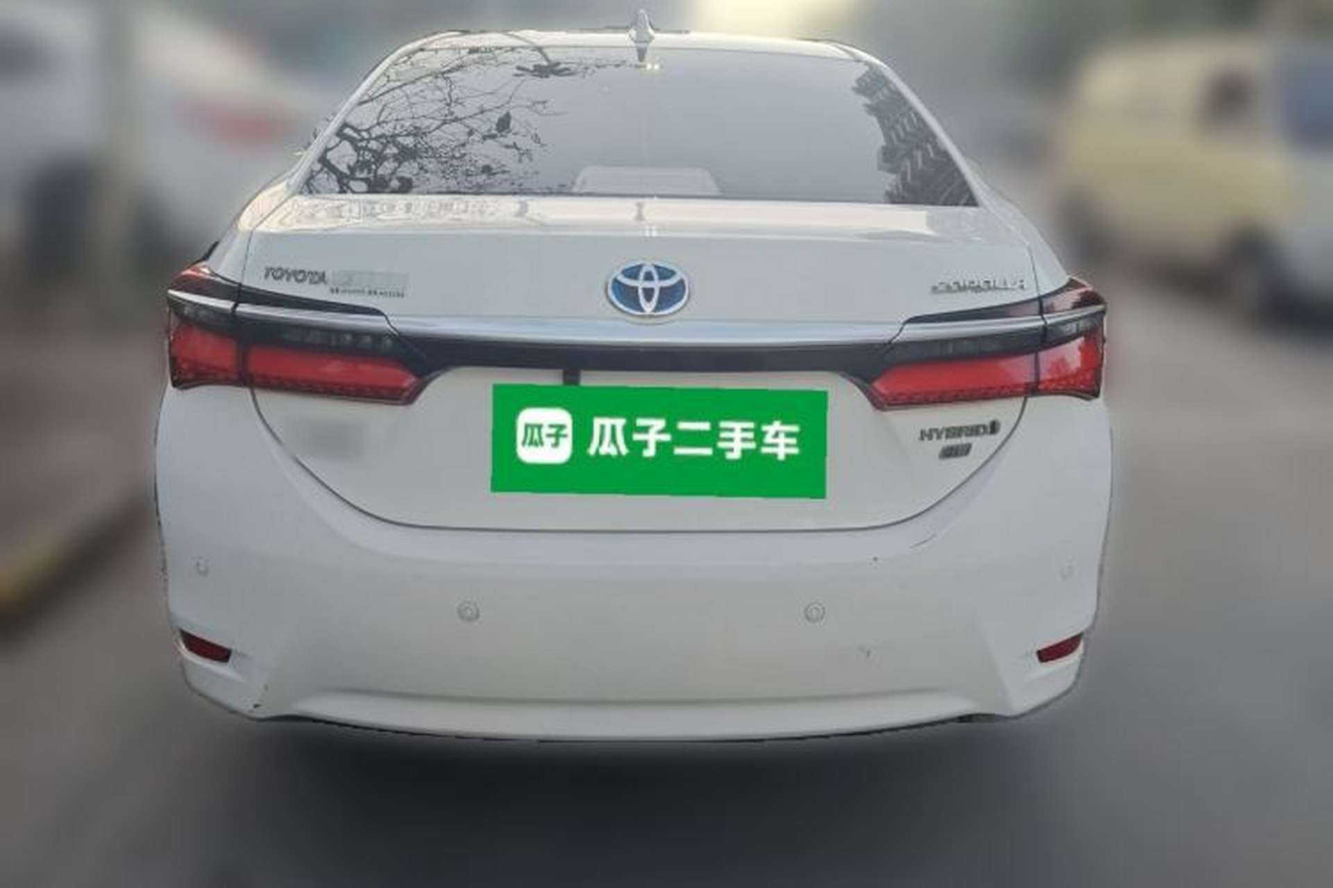 Used Toyota Corolla 2016 Dual-Engine 1.8L E-CVT Elite Edition Rear