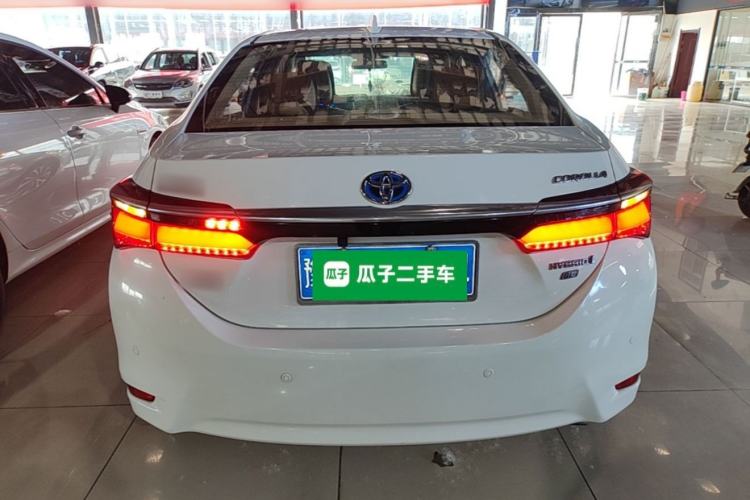 Used Toyota Corolla 2016 Dual-Engine 1.8L E-CVT Elite Edition Rear