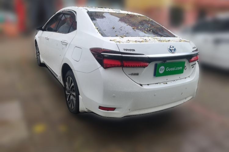 Used Toyota Corolla 2016 Dual-Engine 1.8L E-CVT Elite Edition Rear Left 45 Deg