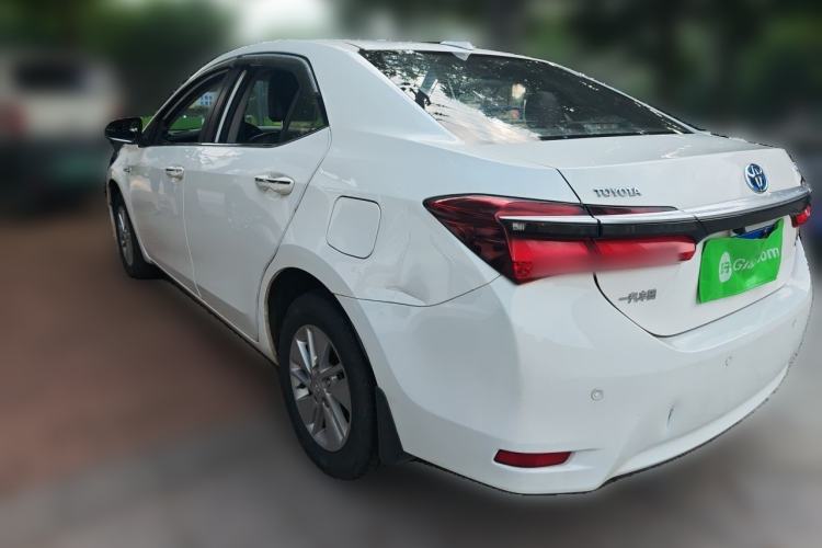 Used Toyota Corolla 2016 Dual-Engine 1.8L E-CVT Pioneer Edition Rear Left 45 Deg