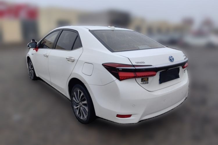 Used Toyota Corolla 2016 Dual-Engine 1.8L E-CVT Leading Edition Rear Left 45 Deg