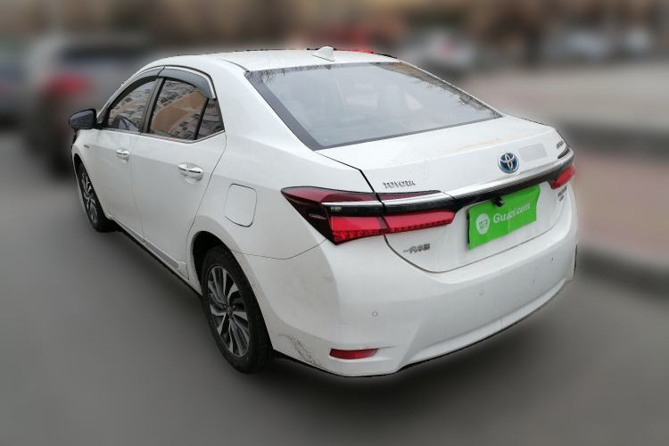 Used Toyota Corolla 2016 Dual-Engine 1.8L E-CVT Elite Edition Rear Left 45 Deg