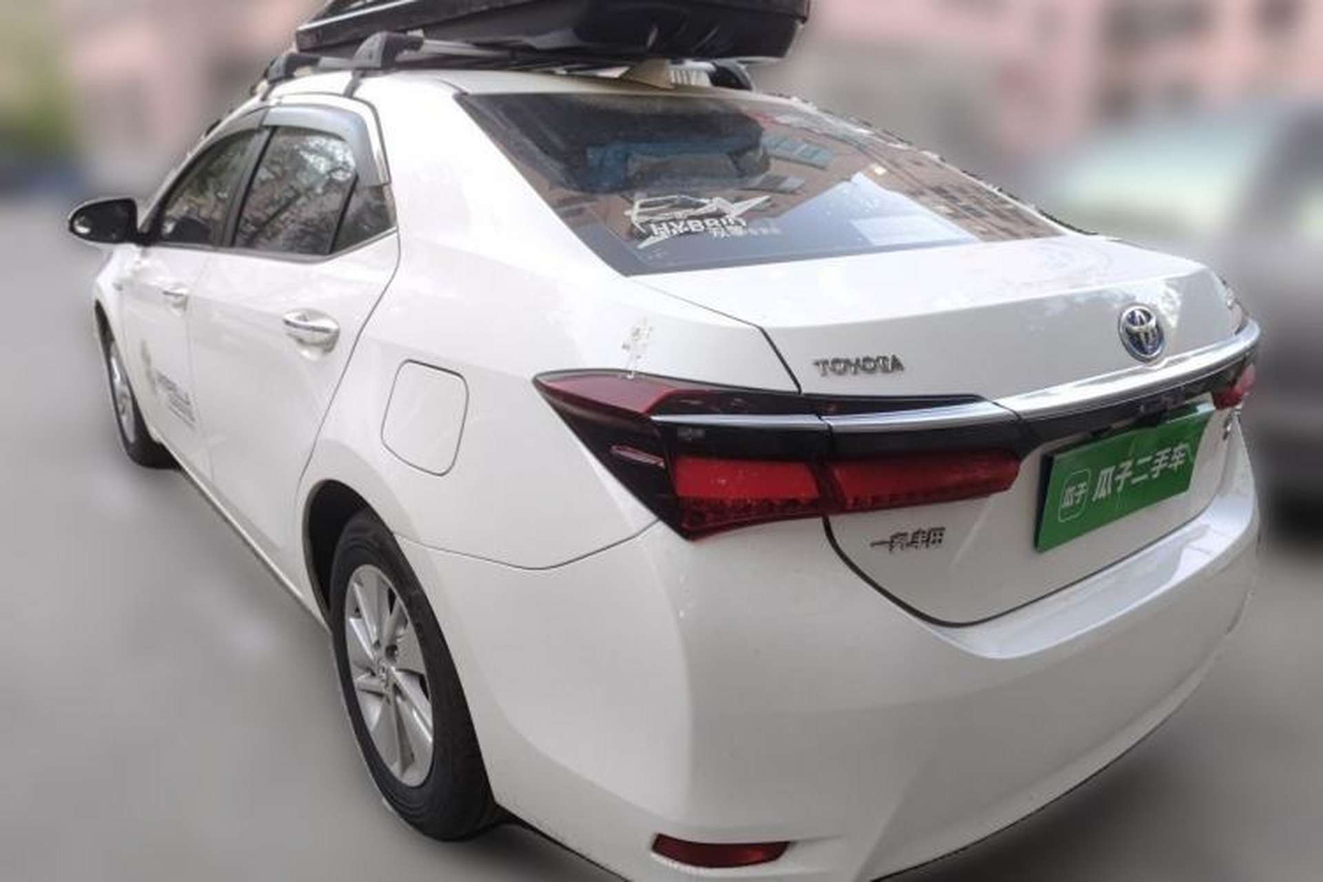 Used Toyota Corolla 2016 Dual-Engine 1.8L E-CVT Pioneer Edition Rear Left 45 Deg