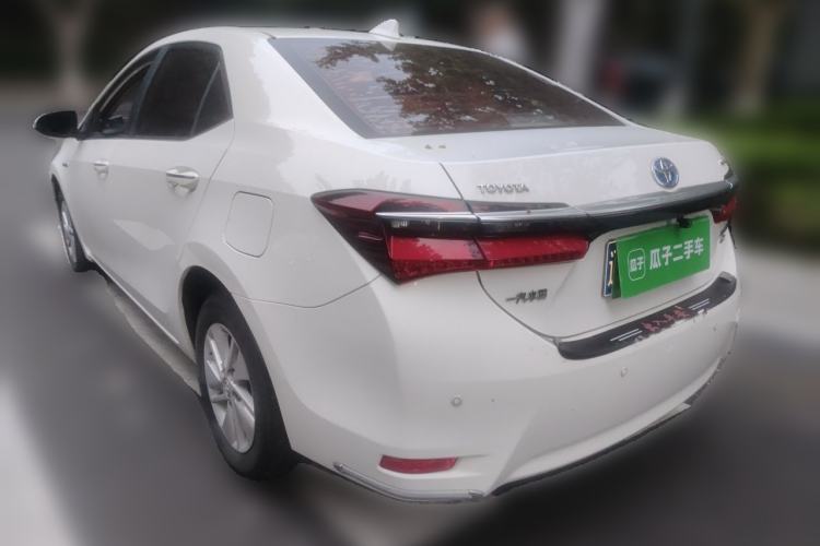 Used Toyota Corolla 2016 Dual-Engine 1.8L E-CVT Pioneer Edition Rear Left 45 Deg