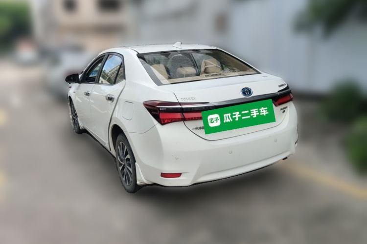 Used Toyota Corolla 2016 Dual-Engine 1.8L E-CVT Elite Edition Rear Left 45 Deg