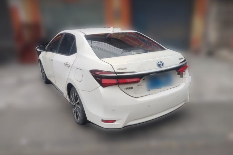 Used Toyota Corolla 2016 Dual-Engine 1.8L E-CVT Elite Edition Rear Left 45 Deg