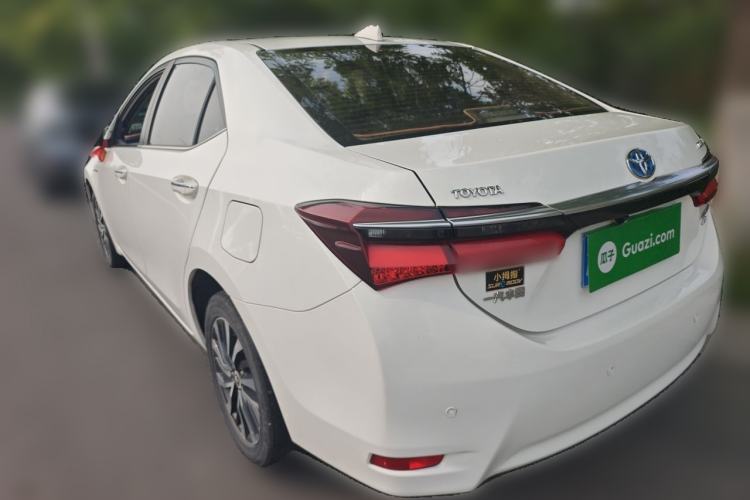 Used Toyota Corolla 2016 Dual-Engine 1.8L E-CVT Leading Edition Rear Left 45 Deg