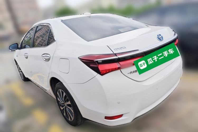Used Toyota Corolla 2016 Dual-Engine 1.8L E-CVT Leading Edition Rear Left 45 Deg