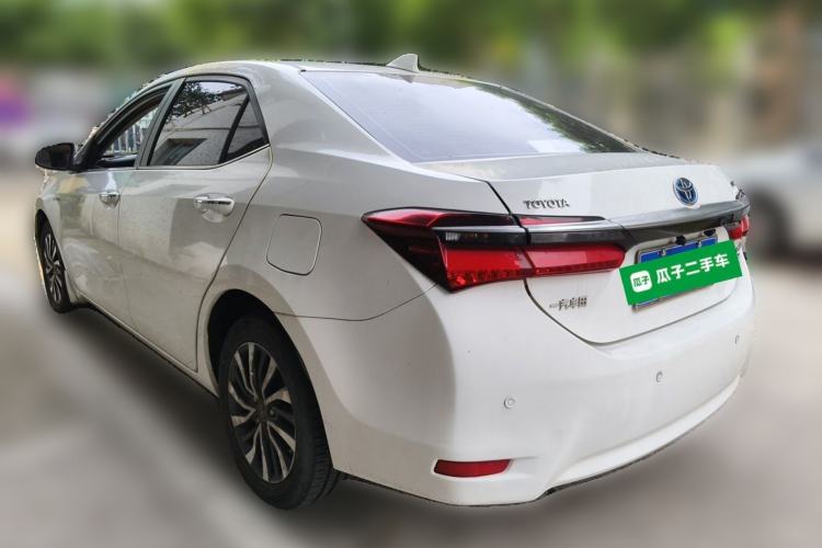 Used Toyota Corolla 2016 Dual-Engine 1.8L E-CVT Leading Edition Rear Left 45 Deg
