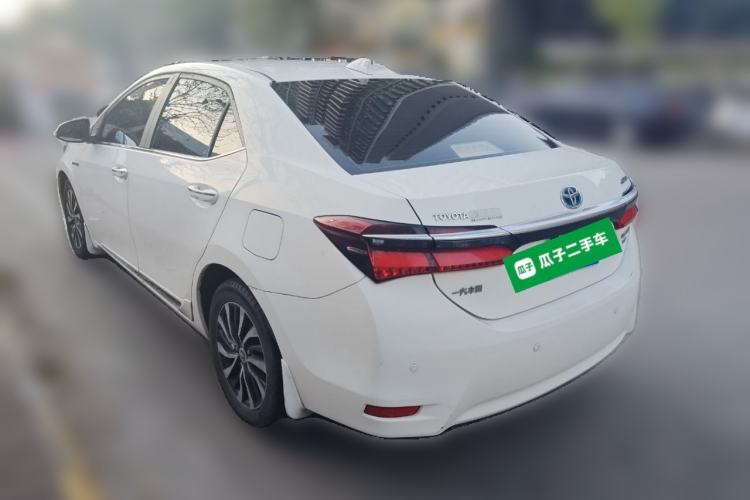 Used Toyota Corolla 2016 Dual-Engine 1.8L E-CVT Elite Edition Rear Left 45 Deg
