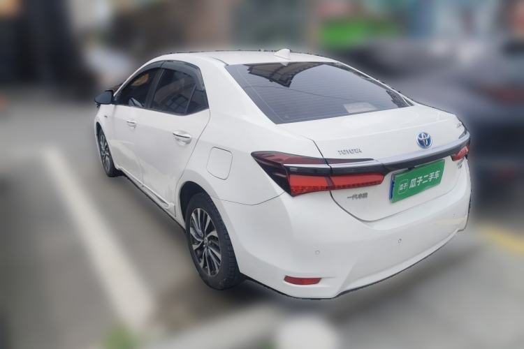 Used Toyota Corolla 2016 Dual-Engine 1.8L E-CVT Elite Edition Rear Left 45 Deg