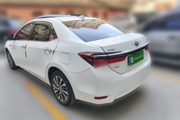 Used Toyota Corolla 2016 Dual-Engine 1.8L E-CVT Elite Edition Rear Left 45 Deg