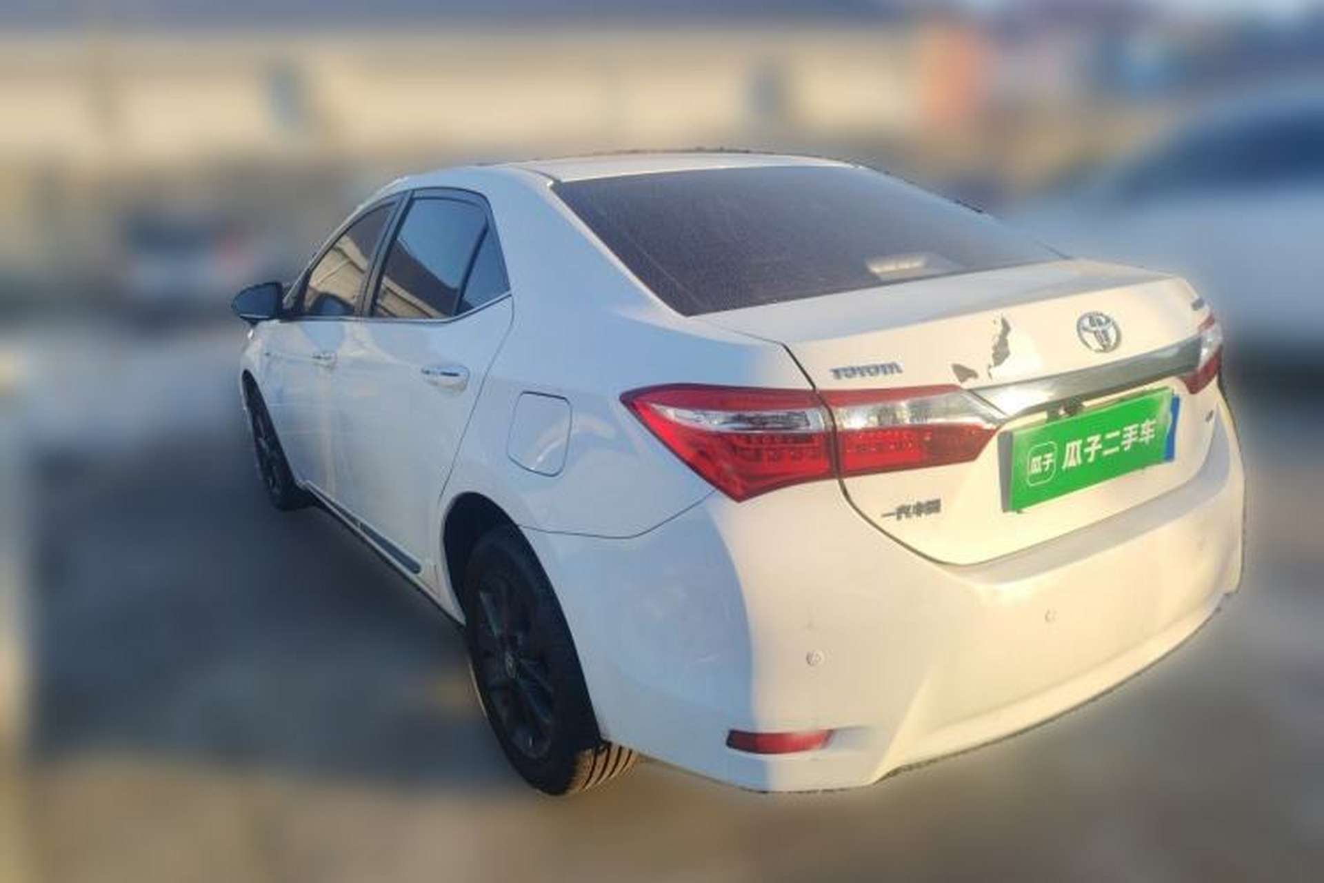 Used Toyota Corolla 2016 1.6L CVT GL-i Cool Edition Rear Left 45 Deg
