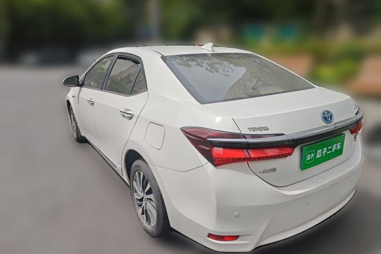Used Toyota Corolla 2016 Dual-Engine 1.8L E-CVT Elite Edition Rear Left 45 Deg