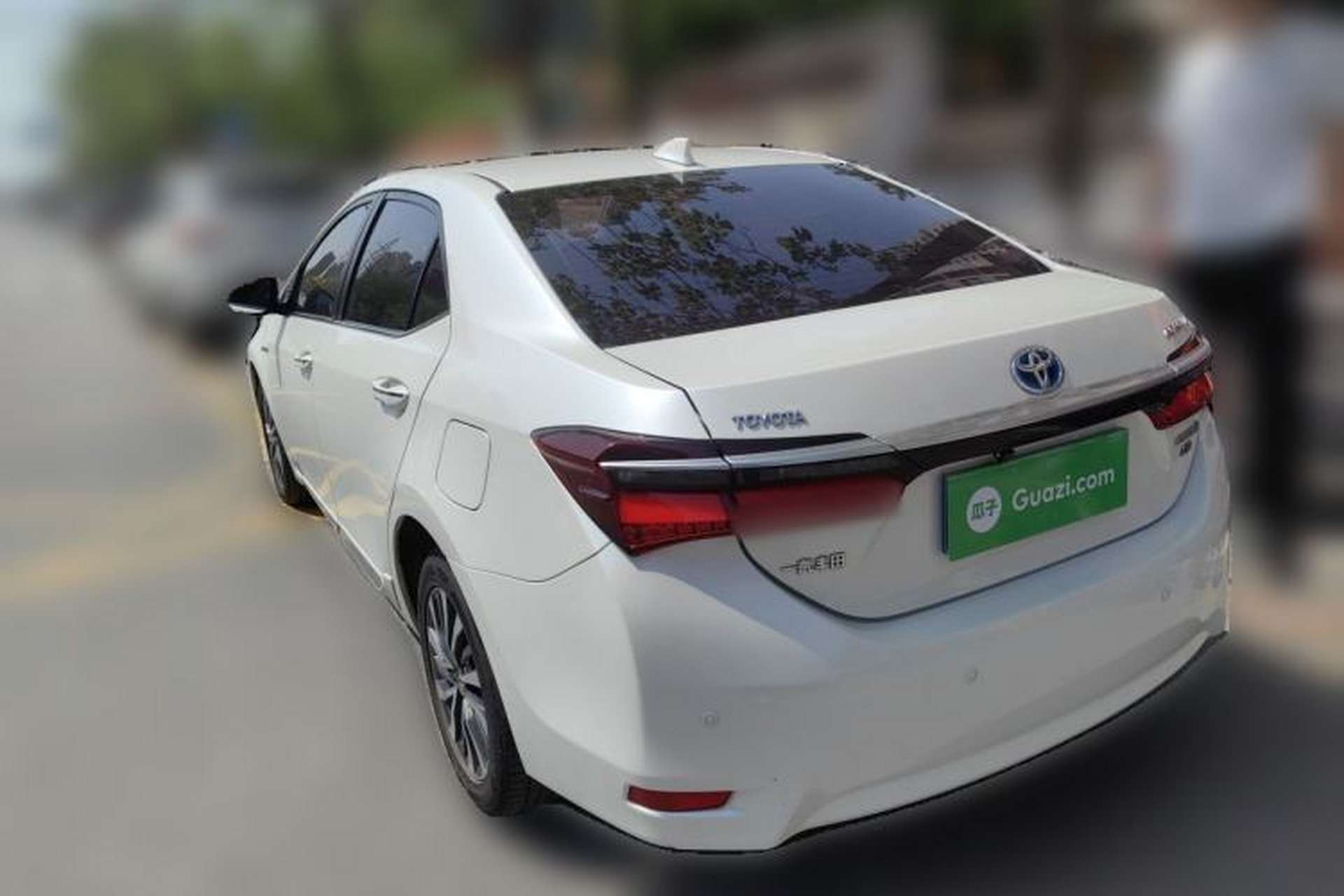 Used Toyota Corolla 2016 Dual-Engine 1.8L E-CVT Elite Edition Rear Left 45 Deg