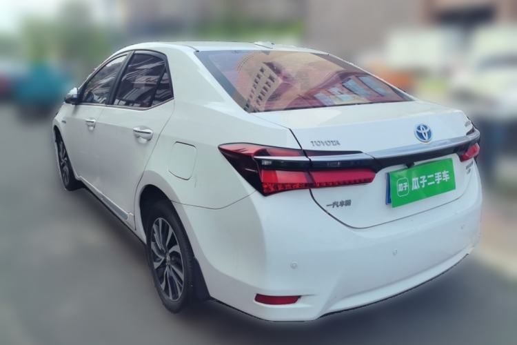 Used Toyota Corolla 2016 Dual-Engine 1.8L E-CVT Elite Edition Rear Left 45 Deg