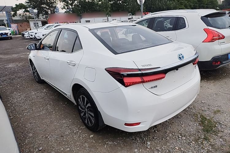 Used Toyota Corolla 2016 Dual-Engine 1.8L E-CVT Elite Edition Rear Left 45 Deg