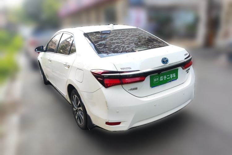 Used Toyota Corolla 2016 Dual-Engine 1.8L E-CVT Elite Edition Rear Left 45 Deg