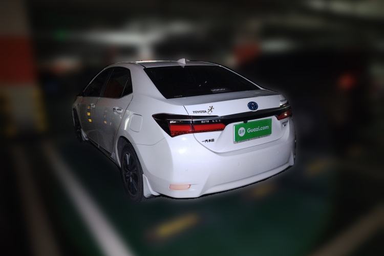 Used Toyota Corolla 2016 Dual-Engine 1.8L E-CVT Elite Edition Rear Left 45 Deg