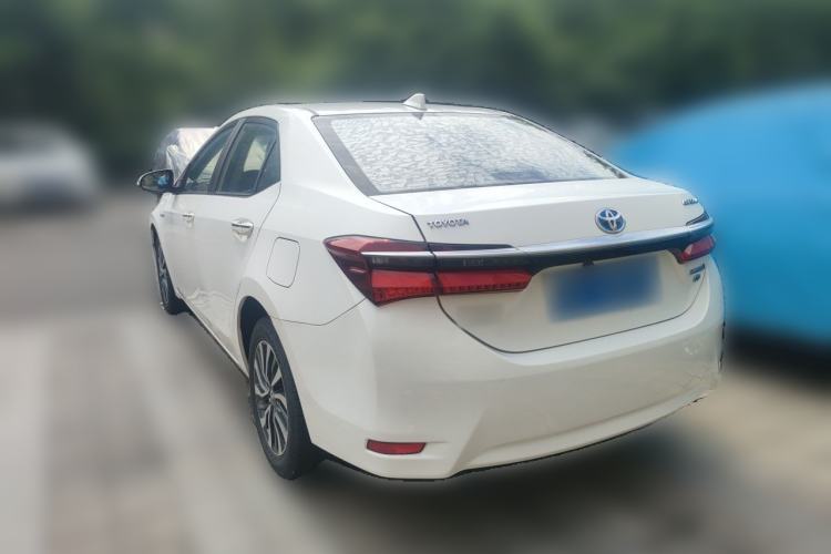 Used Toyota Corolla 2016 Dual-Engine 1.8L E-CVT Leading Edition Rear Left 45 Deg
