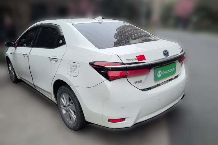 Used Toyota Corolla 2016 Dual-Engine 1.8L E-CVT Pioneer Edition Rear Left 45 Deg