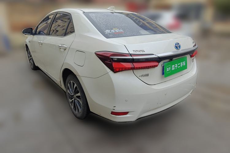 Used Toyota Corolla 2016 Dual-Engine 1.8L E-CVT Elite Edition Rear Left 45 Deg
